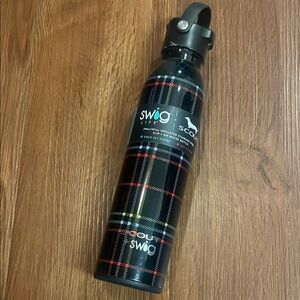 Swig Life Black Tartan Insulated Water Bottle